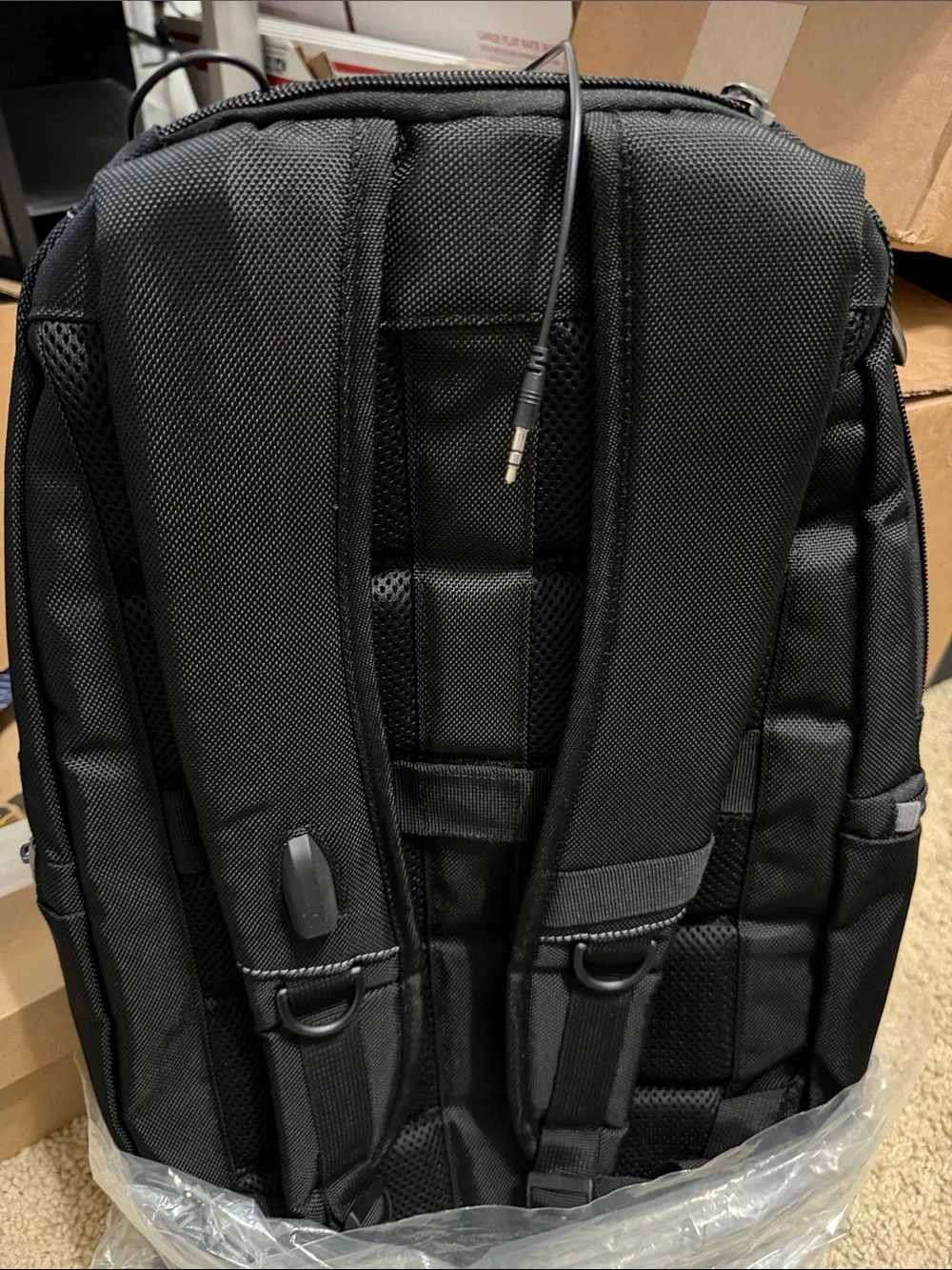 Targus Black Men's Laptop Backpack